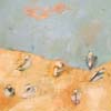 Seven Birds at Sunset 